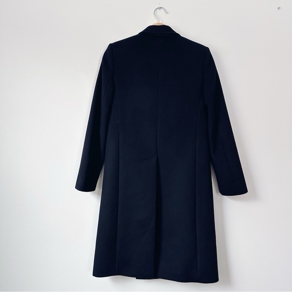 Burberry Bramley Wool & Cashmere Car Coat Women's Blazer Coat Black - Picture 5 of 10